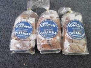 3- 7 oz Four Brother Sea Salt Caram...
