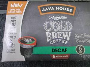 3- 6pks Java House Cold Brew Decaf...