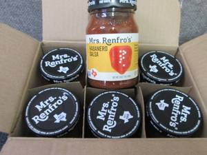 6- 16 oz Jars Mrs. Renfros Habaner...