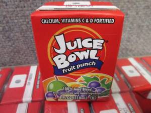 44- 4 oz Juice Bowl Fruit Punch Jui...