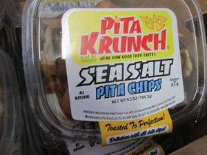 12- 6.5 oz Pita Krunch Sea Salt Pit...