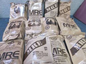 Sealed Case of 12 MREs Meal Ready ...