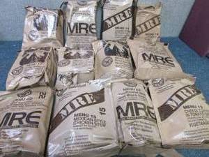Sealed Case of 12 MREs Meal Ready ...