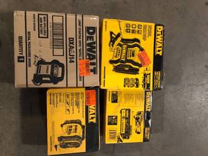 lot 23 image: Lot of Assorted Dewalt Portable Power Stations Various Sizes and Conditions  Customer Returns See Pictures