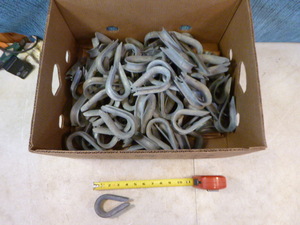 lot 22 image: Box of Cable Clamps