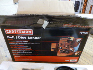 lot 44 image: Craftsman BeltDisc Sander