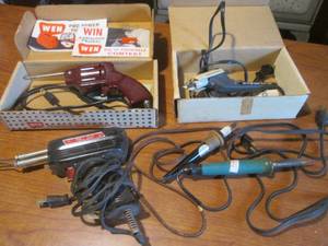 lot 46 image: (L) Assorted Soldering GunsIrons