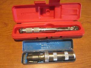 lot 51 image: (L) Proto 38 Drive Torch Wrench and Vessel Impact-Driver