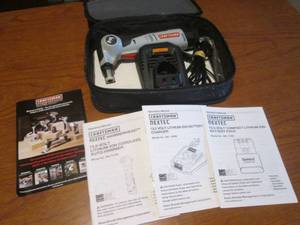 lot 66 image: (DLR) Craftsman Nextec Hammerhead 12V Lithium-ion Cordless Auto-Hammer with Battery,Charger and Case
