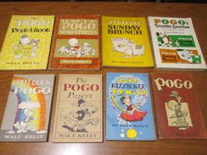 lot 120 image: (DLR) Assorted Vintage Pogo Books by Walt Kelly - Soft Cover