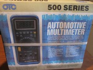 lot 161 image: (DLR) OTC 500 Series Automotive Multimeter - NewUnopened