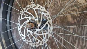 lot 25 image: Fat Tire w Mountain Bike Shock & Disc break