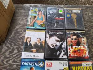 lot 129 image: 12 DVDs