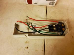 lot 166 image: Double pole thermostat, New open box.