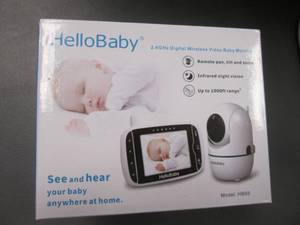 lot 8 image: Hello Baby 2.4 GHz Wireless Video Baby Monitor