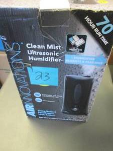 lot 23 image: AirInnovations Clean Mist Ultrasonic Humidifier