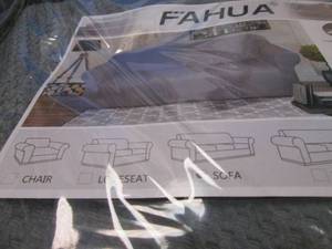 lot 36 image: Sofa Cover and Microfiber wash cloths