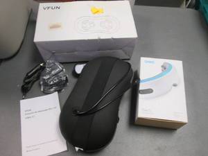 lot 66 image: Breo iSee Eye Massager and Vfun Shiatsu massager (with car or ac plug in adapter)