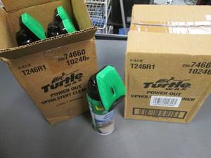 lot 320 image: 2 Cases each containing 6-18oz cans of Turtle Wax Upholstery Cleaner
