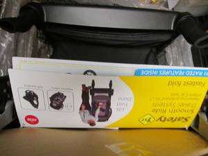 lot 335 image: Safety First Smooth Ride travel system Stroller and Car Seat Combo