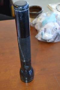 lot 112 image: Mag Lite Large Police Flashlight - No Batteries