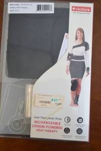 lot 132 image: Venture Rechargeable Lithium-Powered Heat Therapy Wrap