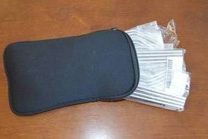 lot 136 image: Pouch of Bulk Stainless Steel Drinking Straws