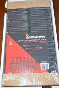 lot 164 image: GrillPartsPro Brand New Adjustable 19 Cooking Grate