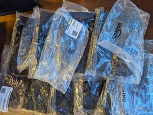lot 249 image: Toddler Amazon Thermal Underwear Black 7 2T, 1 3T - 8-Pack
