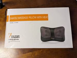 lot 280 image: Shiatsu Massage Pillow With Heat