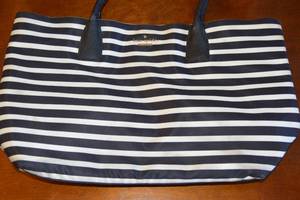 lot 204 image: Kate Space Zebra Purse
