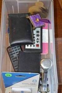 lot 224 image: Assorted Desk Lot
