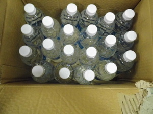 lot 6 image: 20 Bottles Aqua Fina Water