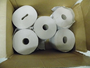 lot 35 image: 5 rolls of commercial Coreless Paper Towels