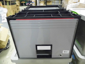 lot 41 image: Heavy Duty Portable File Box