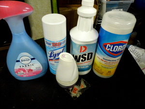 lot 60 image: Lot of assorted household Cleaners and supplies