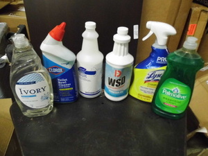 lot 71 image: Lot of assorted household Cleaning supplies