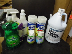 lot 73 image: Lot of assorted household Cleaning supplies