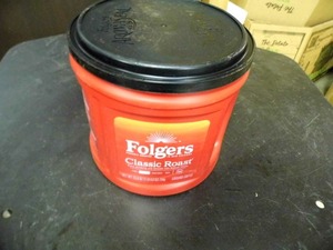 lot 101 image: Folgers 25.9oz canister Classic Roast Ground Coffee, Medium Roast