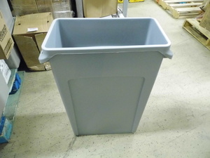lot 109 image: Industrial grade Space Saving Garbage Can