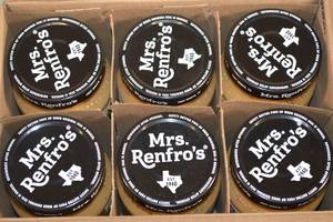 lot 21 image: Case of Mrs. Renfros Nacho Cheese Dip 6-Pack