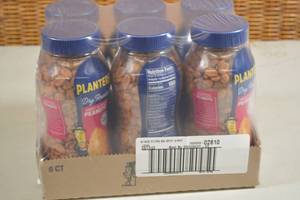 lot 22 image: 6-Pack Planters Dry Roasted Sweet and Spicy Flavor Best by 12092023
