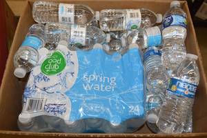 lot 190 image: 2ct Box of Random Assorted Bottled Water - Varieties Shown but Not Guaranteed