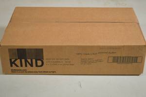 lot 168 image: Case of KIND Dipped Clusters Gluten Free Snack Dark Chocolate Almond Butter Best by 10022023