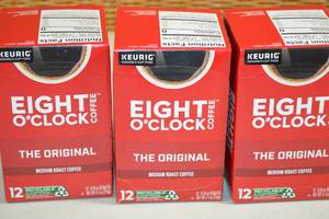 lot 180 image: 3ct Eight O Clock Coffee 100% Columbian Peaks K-Cups 12-Pack Best by 10162023