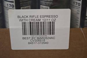 lot 351 image: Black Rifle Espresso with Cream&nbspBest by 03052024