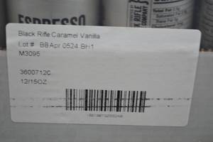 lot 363 image: Black Rifle Coffee Caramel Vanilla&nbspBest by 04052024