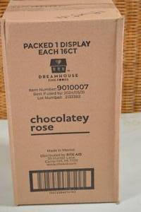 lot 484 image: Case of Dreamhouse Fine Foods Chocolatey Rose Bouquet&nbspBest by 05312024