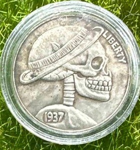lot 29 image: Buffalo Hobo Nickel