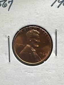lot 35 image: 1964 Lincoln Cent